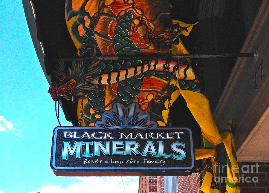 Black Market Minerals Photograph by M West