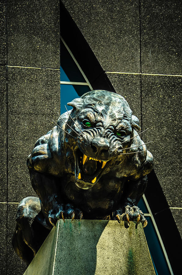 Black Panther Statue Photograph by Alex Grichenko