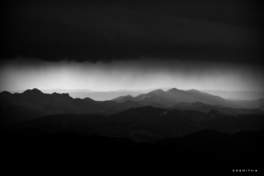 Black Ridge Storm Photograph by Edward Smith