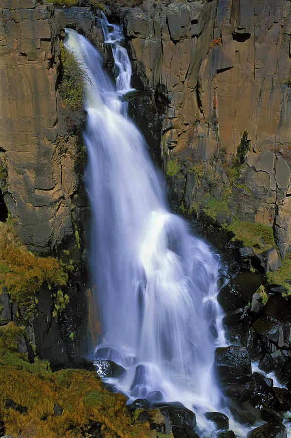 Black rock falls Photograph by Duncan Mackie - Fine Art America