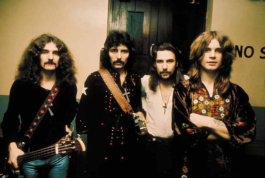 Black Sabbath 1972 Photograph by Chris Walter