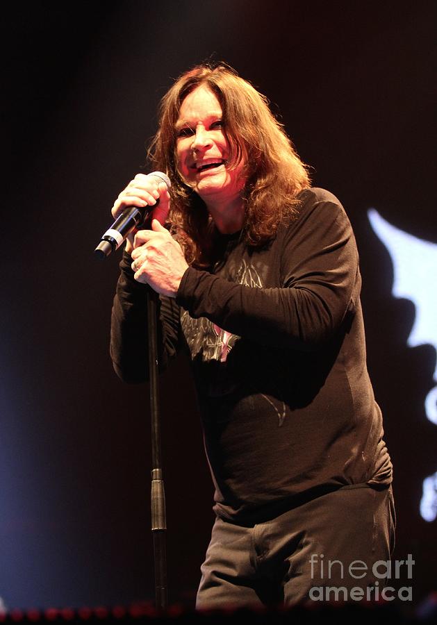 Ozzy Osbourne Photograph - Black Sabbath - Ozzy Osbourne by Concert Photos