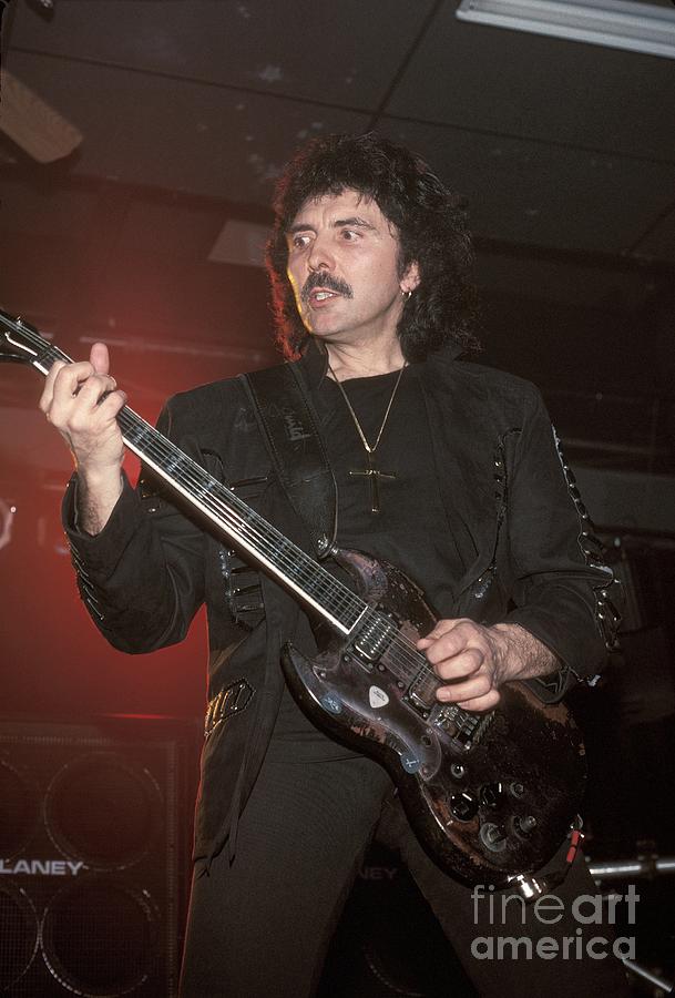 Black Sabbath Photograph - Black Sabbath - Tony Iommi #2 by Concert Photos