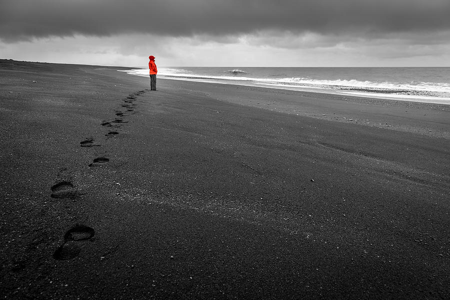 Black sand Photograph by Alexey Stiop