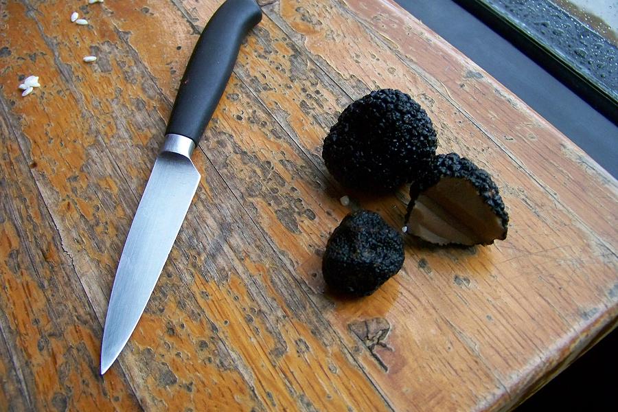 Mushroom Photograph - Black Truffles by KC Taffinder