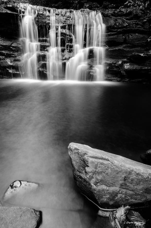 White Waterfall Photograph by Crystal Wightman
