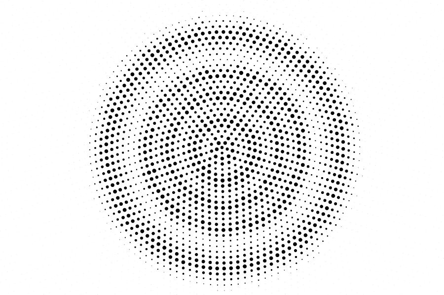 Black White Dotted Texture Abstract Halftone Vector Background Monochrome Halftone Pop Art Design By Slavadubrovin
