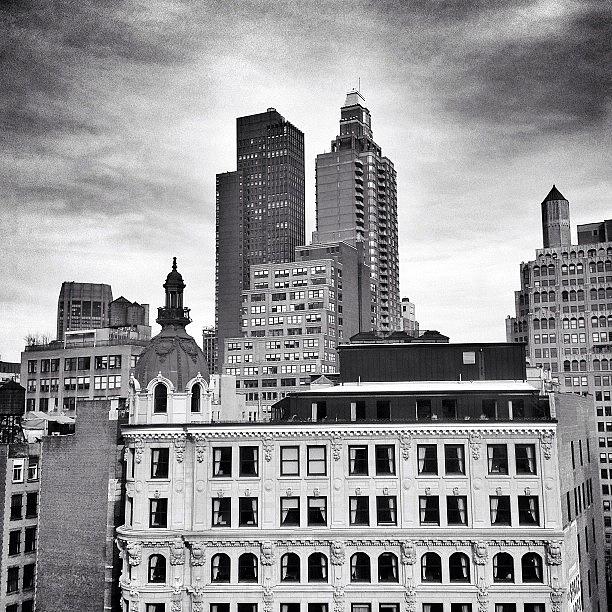 Architecture Photograph - #blackandwhite #newyork #flatiron by Matthew Bryan Beck