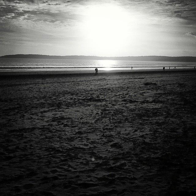 Beach Photograph - Beach Life by Kimberley Coats-grey