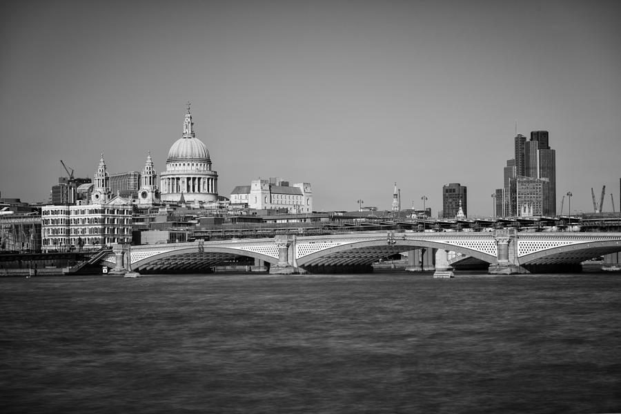 London Photograph - Blackfriars Bridge by Martin Smith