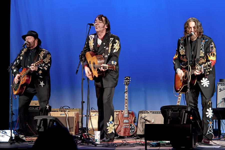 Blackie and the Rodeo Kings Photograph by Randall Nyhof