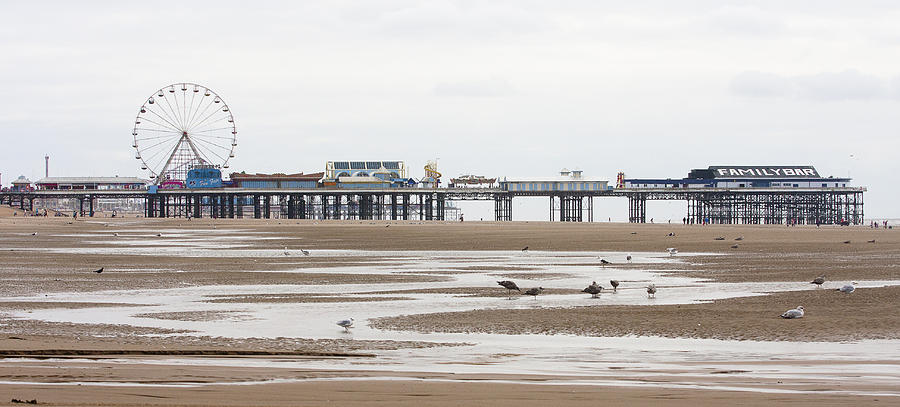 Blackpool Central Pier Photograph by Laura Tucker