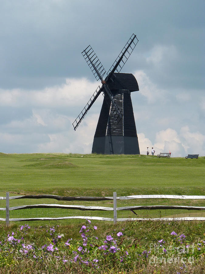 Rottingdean Windmill - Sussex - England Photograph by Phil Banks