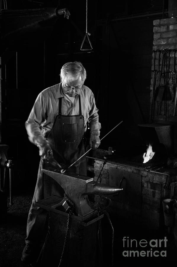 Blacksmith Photograph by Misty Tienken