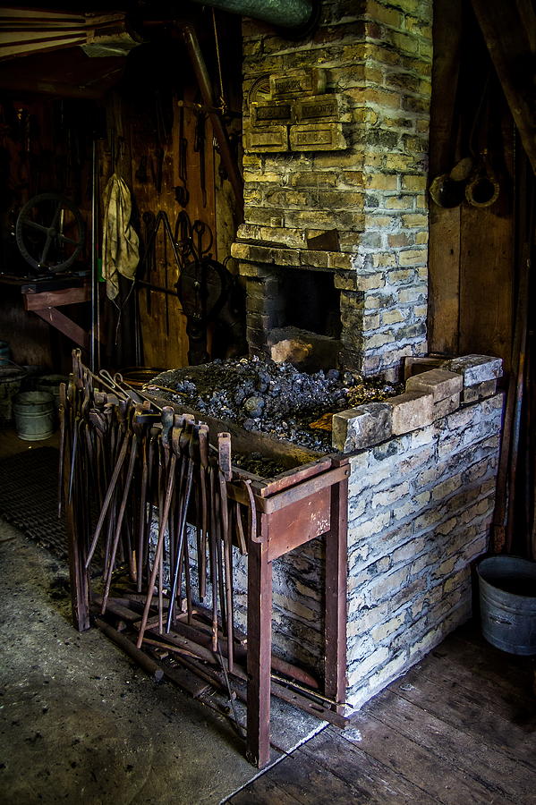 Blacksmiths Forge Photograph by Chuck De La Rosa