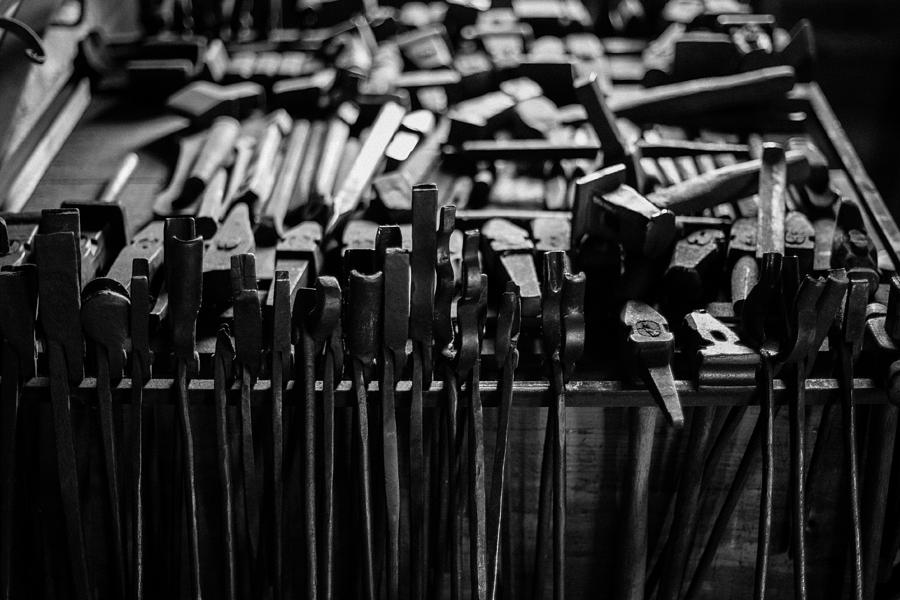 Blacksmiths tools Photograph by Jakub Sisak