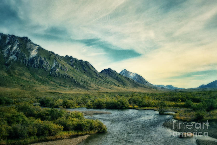 Landscape Photograph - Blackstone River  by Priska Wettstein