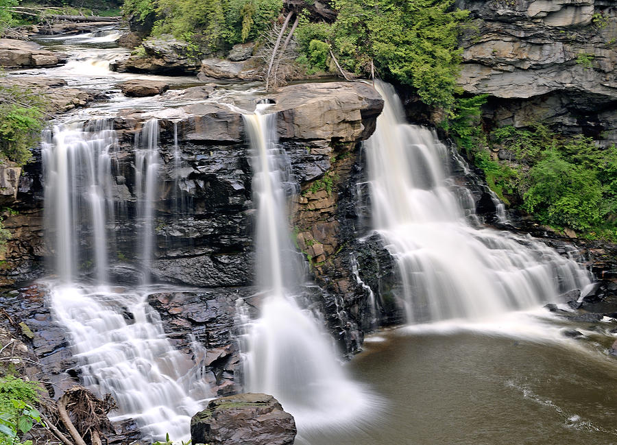 BlackWater Falls - West Virginia Photograph by Brendan Reals