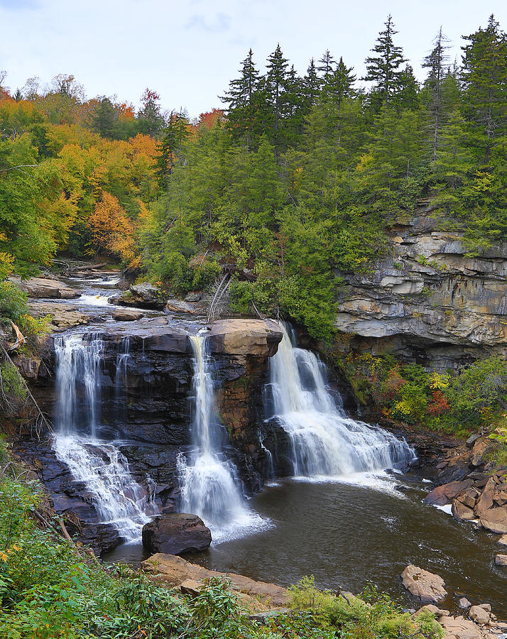 Blackwater Falls WV Photograph by Jack Nevitt - Fine Art America