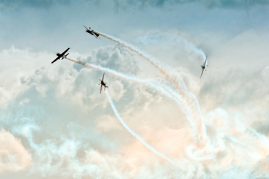 Blades Aerobatic Team Photograph by Jason Green