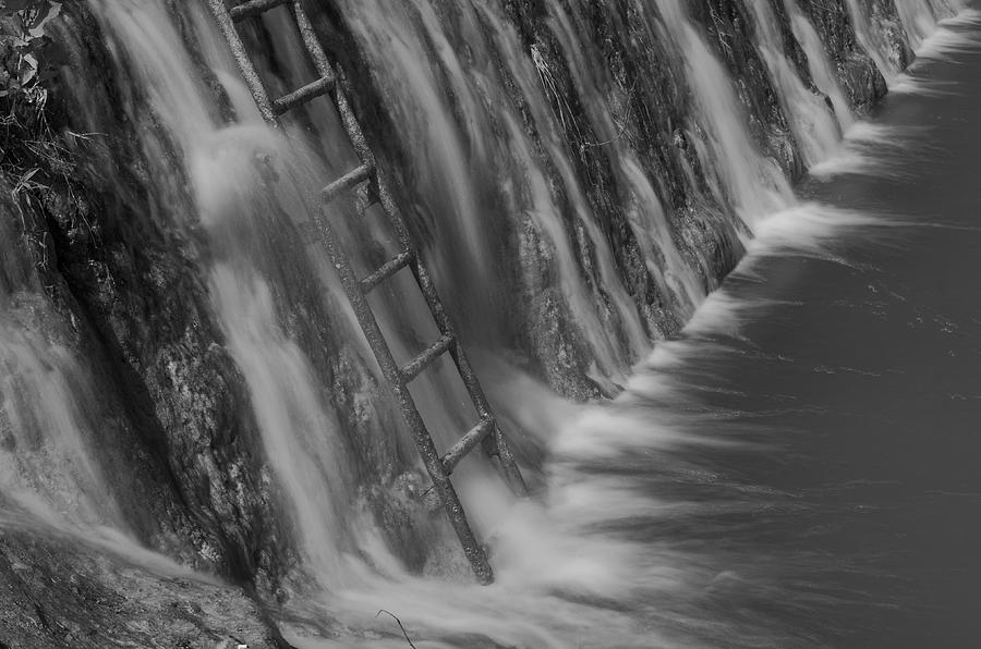 Blanco River Dam Photograph by Silvio Ligutti