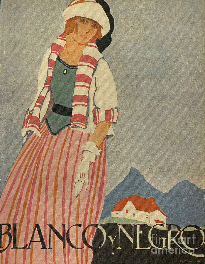 1920s Drawing - Blanco Y Negro 1920s Spain Cc by The Advertising Archives