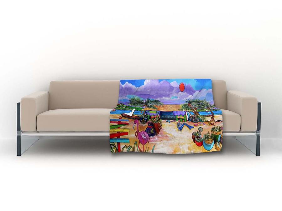 Surf Shack Painting - Dianochedesigns new publisher by Patti Schermerhorn