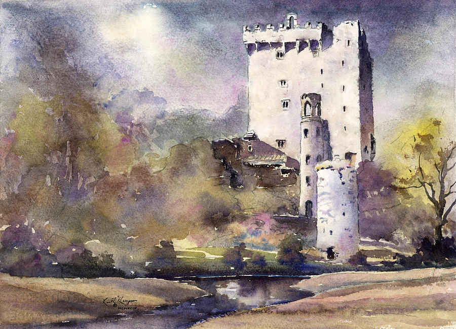 Blarney Castle County Cork Ireland Painting by Keith Thompson