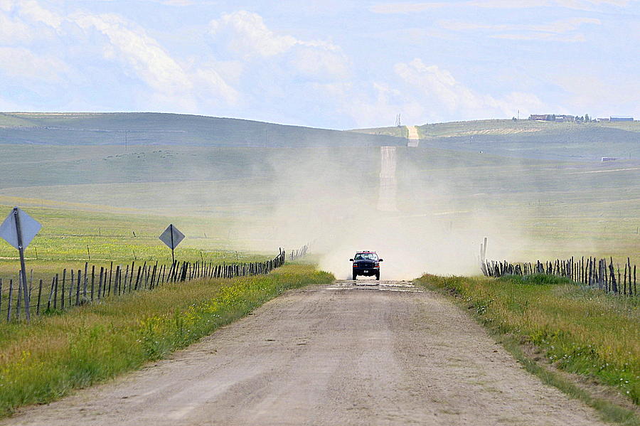 Blasingame Road   Photograph by Clarice Lakota