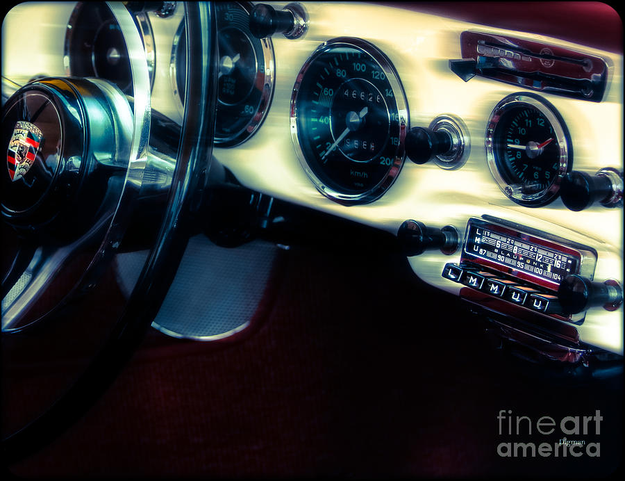 Car Photograph - Blaupunkt By 1964 by Steven Digman Car Photograph - Blaupunkt By 1964 by Steven Digman