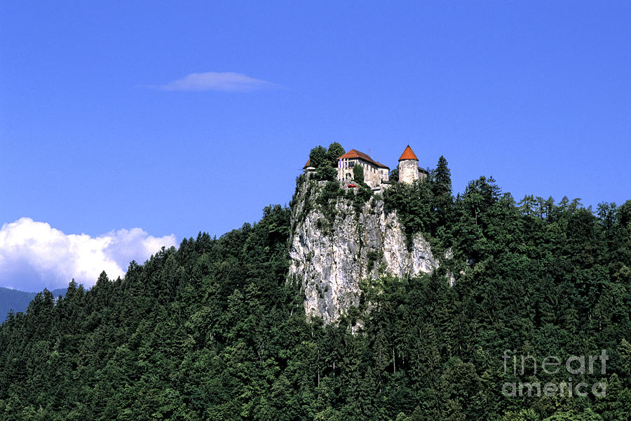 Bled Castle, Slovenia Photograph by Bill Bachmann