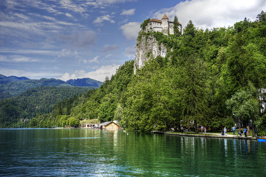 Bled Castle Photograph by Uri Baruch