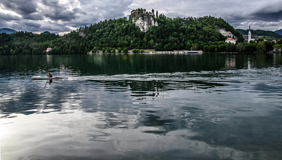 Bled Photograph - Bled Lake Landscape by Luca Lorenzelli Bled Photograph - Bled Lake Landscape by Luca Lorenzelli