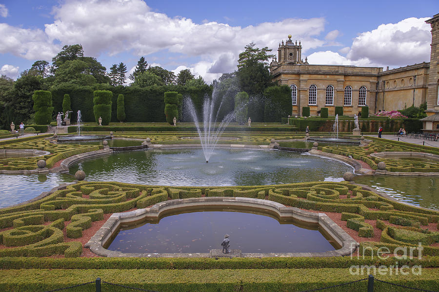 Blenheim Palace with its water terrace Photograph by Patricia Hofmeester