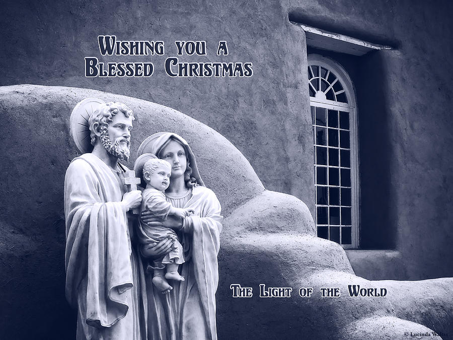 Blessed Chirstmas Photograph by Lucinda Walter
