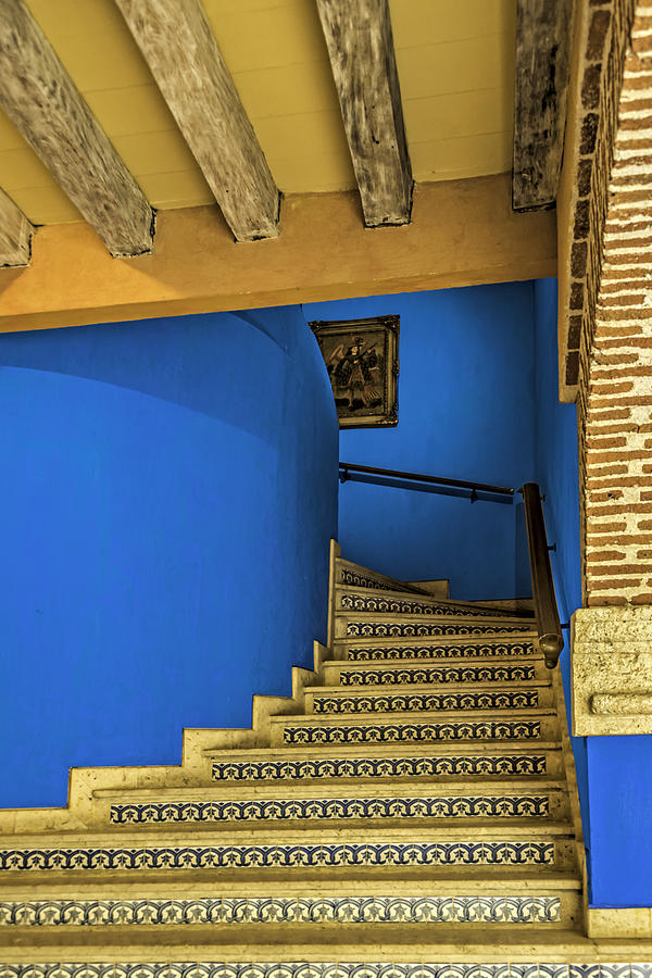 Tiled Staircase Photograph by Maria Coulson