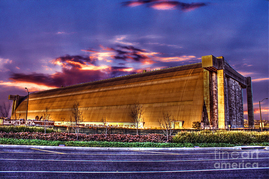 Blimp Hanger Photograph by Tommy Anderson