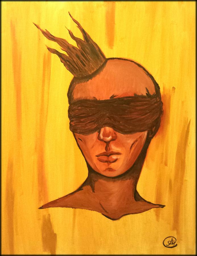 Fantasy Painting - Blind Prince by Allison Tilberg