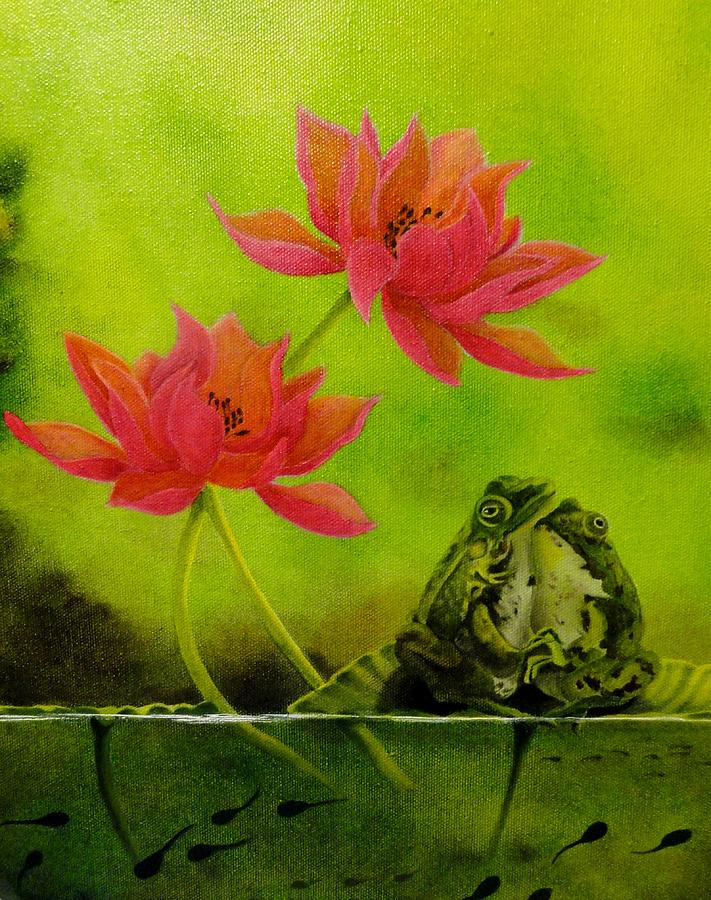 Flower Painting - Bliss by Carol Avants