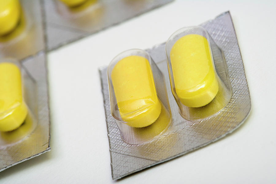 Blister Pack Of Pills Photograph by Science Stock Photography/science Photo Library
