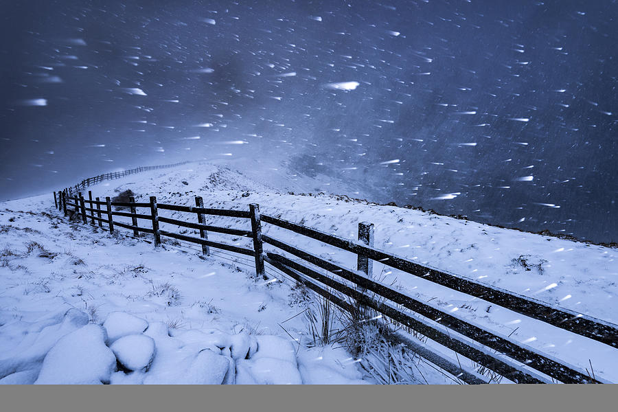 Blizzard in the High Peak. English Peak District. UK. Photograph by John Finney Photography Blizzard in the High Peak. English Peak District. UK. Photograph by John Finney Photography