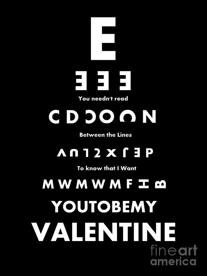 The Official Texas Eye Chart