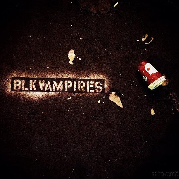 New York City Photograph - Blk Vampires by Natasha Marco