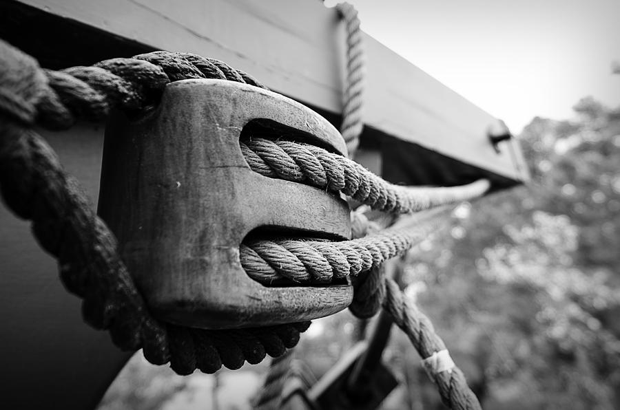 Block and Tackle Photograph by Michael Donahue