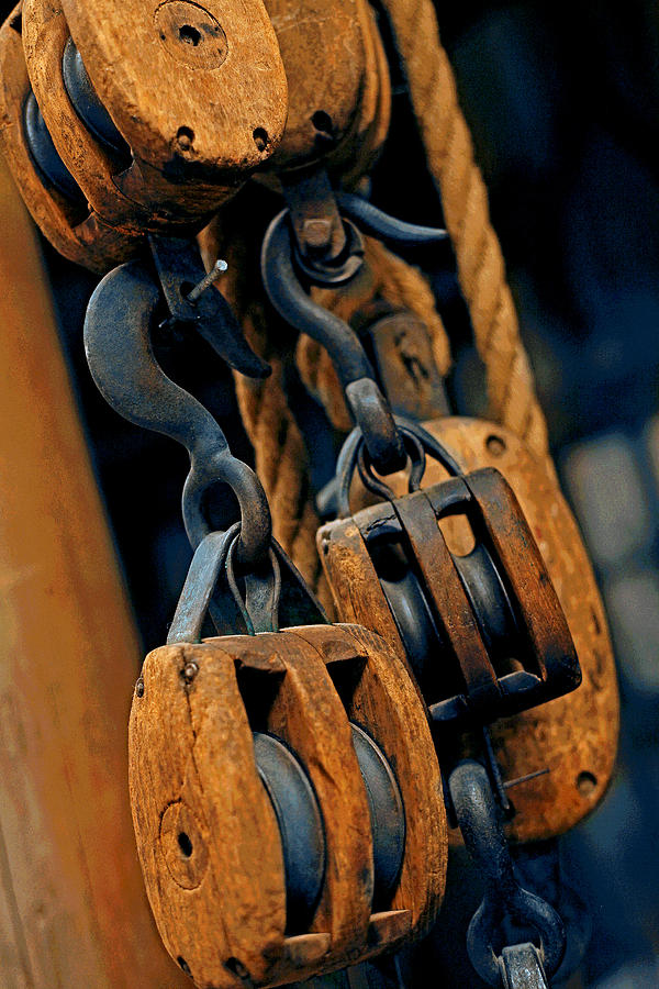Block and Tackle Photograph by Mike Flynn