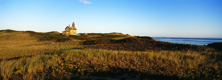 Block Island Lighthouse Rhode Island Usa Photograph by Panoramic Images
