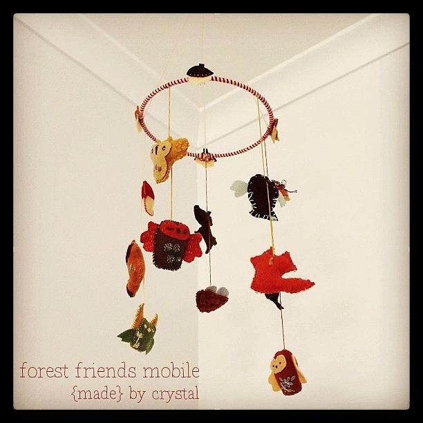 Blogged: I {made} This: Woodland Mobile Photograph by Crystal Prior