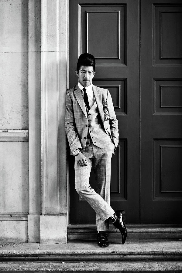 Blogger Portraits London Fashion Week Photograph by Gareth Cattermole