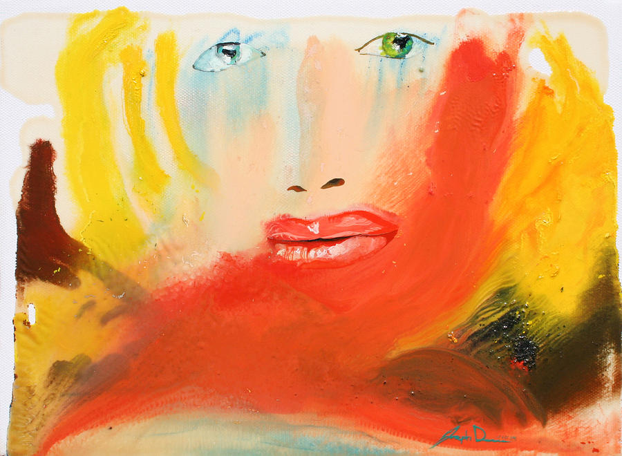 Girl Painting - Blond by Joseph Demaree Girl Painting - Blond by Joseph Demaree