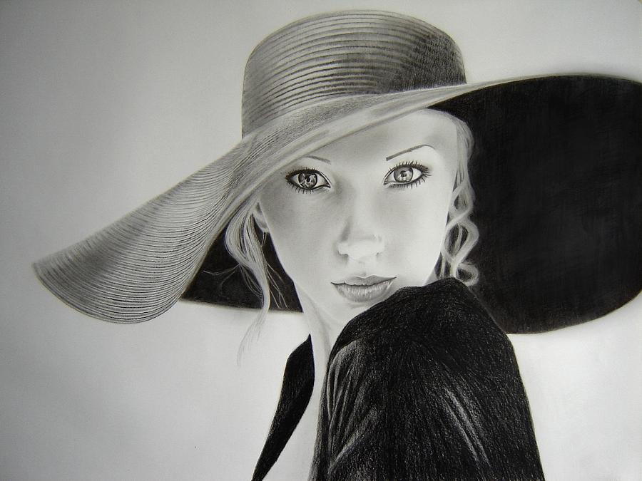 Blonde Elegance Drawing by Eric Stavros Fine Art America